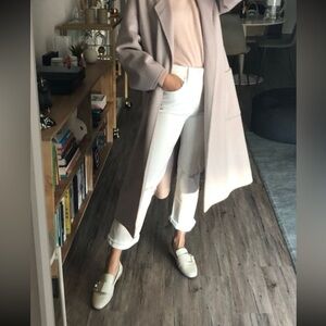 Mother superior tripper crop flare distressed jeans 24